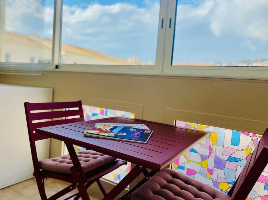 "Aladdin" Charmant T2 Centre Ville Avec Parking Et Clim Sete Ngoại thất bức ảnh